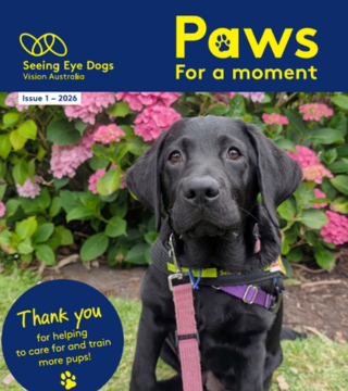 cover of 'Paws for a minute' - January, 2026